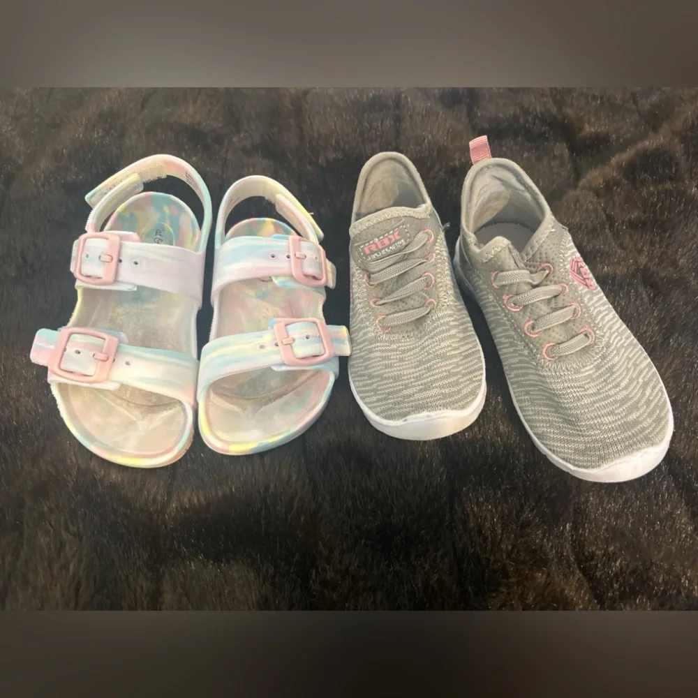 Girls Shoe Bundle Size 9 – RBX Sneakers + Cat & Jack Sandals